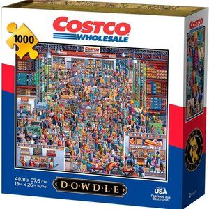 3/$55❤️new sealed Dowdle Costco Wholesale Exclusive 1000 pcs puzzle No.‎888584